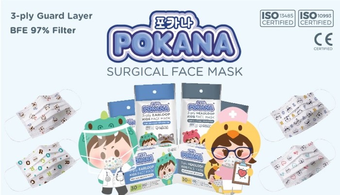 Transmisi lokal Corona meningkat, warga mencari masker medis BFE. Pokana Mask salah satu masker yang dapat dicoba. Foto: Dok Pokana Mask
