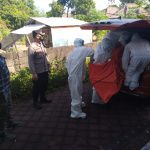 Evakuasi jenazah bule Amerika Mary Castro yang tewas di Villa Zhen Kuta Bali
