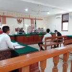 Sidang Tipiring di Pengadilan Negeri Kelas IA Denpasar, Rabu (22/12/2021). Foto: ist