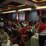 Para pelaku UMKM Bali saat mengikuti workshop JNE Denpasar. Foto: Dok JNE Denpasar
