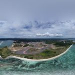 Sirkuit Mandalika di Lombok NTB yang akan digunakan gelaran MotoGP 2022. Foto: Okezone