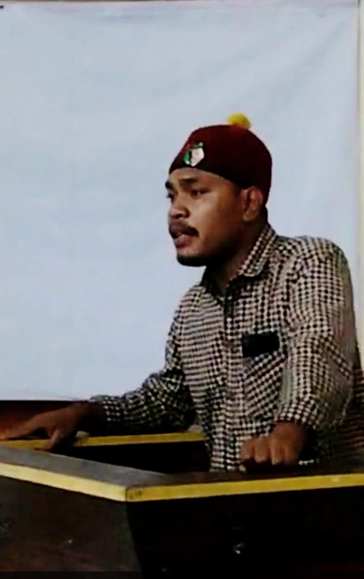 Ketua PMKRI Cabang Jakarta Pusat periode 2022/2023, Raymundus Yoseph Megu Tolok. Foto: ist