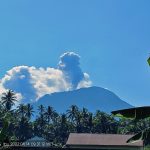 Erupsi Gunung Ibu Halmahera, Provinsi Maluku Utara. Foto: PVMBG