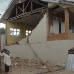 Bangunan rusak akibat gempa Cianjur, Senin (21/11/2022) siang. Foto: ist