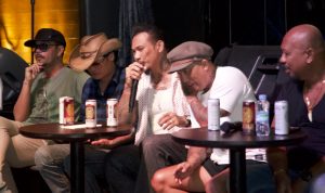 Sejumlah musisi saat jumpa pers Singaraja Fest 2023 di Hard Rock Cafe Kuta Bali, Jumat (12/05/2023). Foto: ist